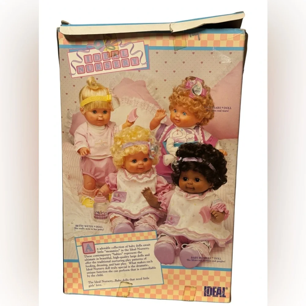 Vintage 1989 Baby Chrissy 20th Anniversary Ideal Nursery In Box